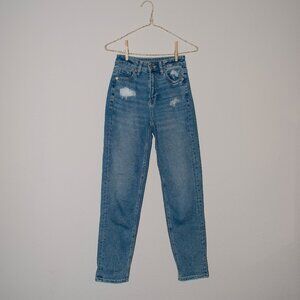 American Eagle Mom Straight Jean (Size 000R)